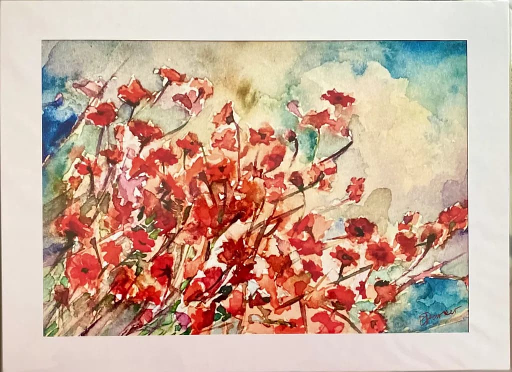 Crimson Blooms