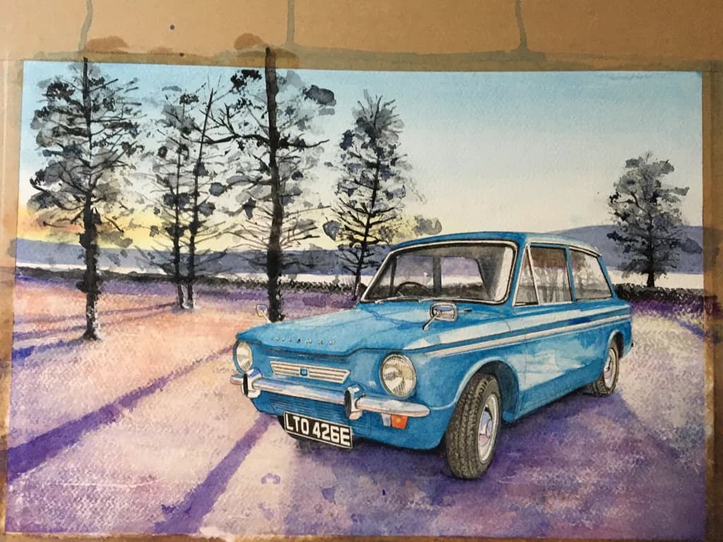 Blue Hillman Dream