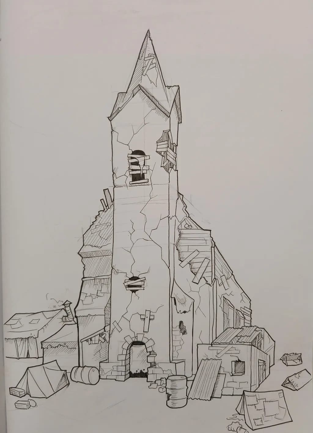 Polish Church Ruins