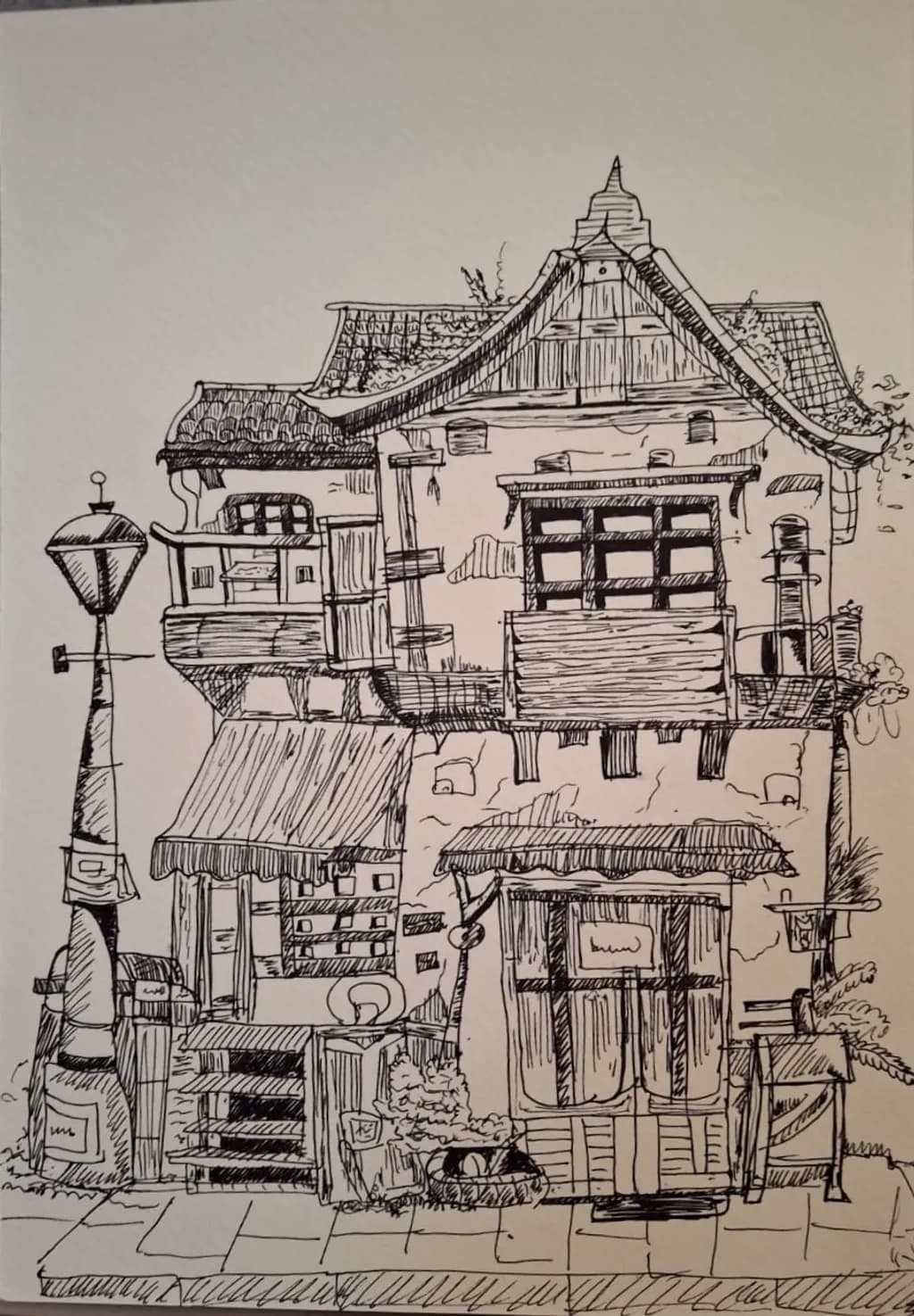 Ball Pen Castle