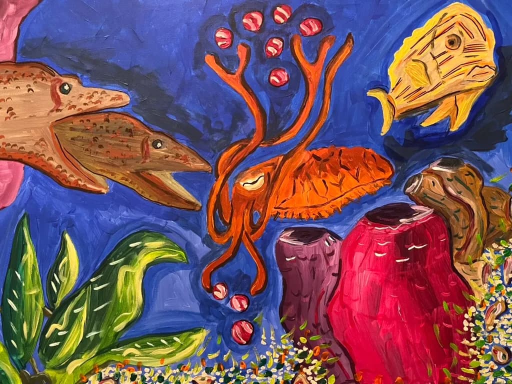 Cuttle Fish at Play