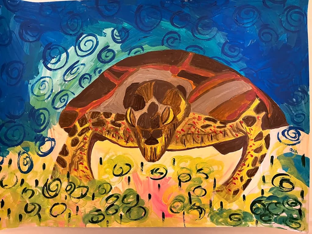 Turtle in the Grass