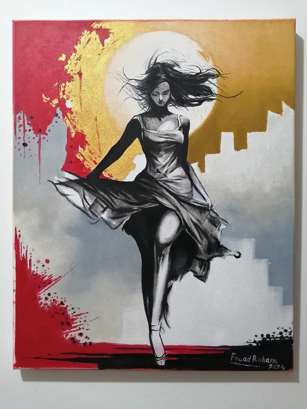 City Dance Silhouette