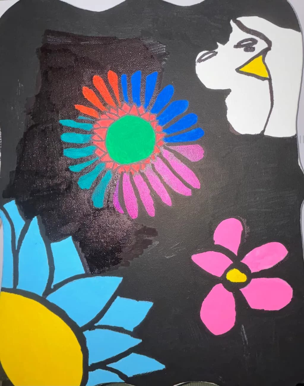 Floral Mosaic Bird