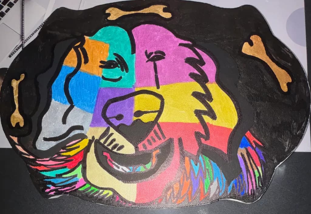 Colorblock Canine