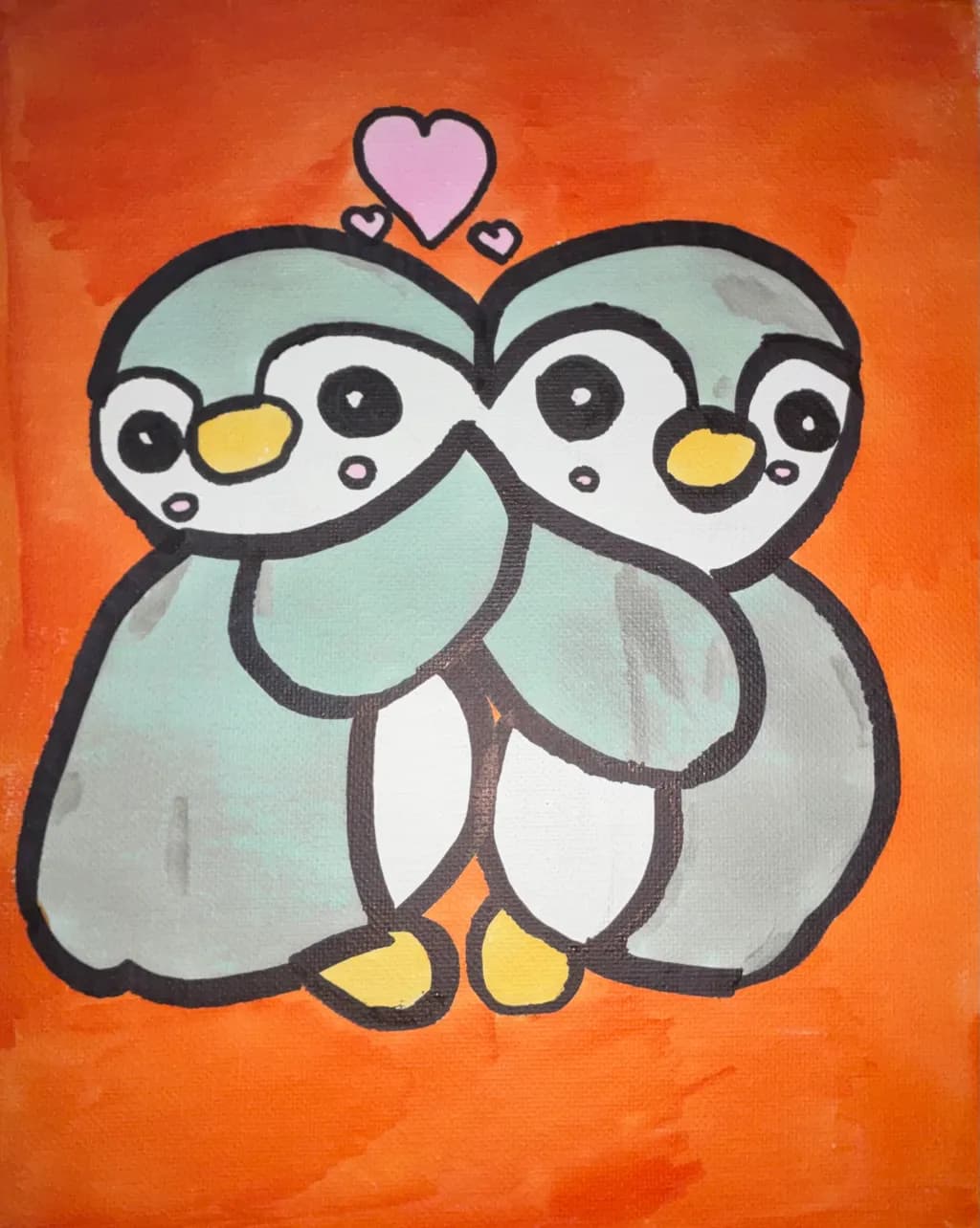 Penguin Embrace