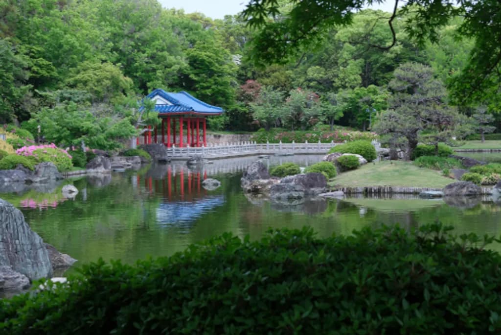 Blue Pavilion Garden
