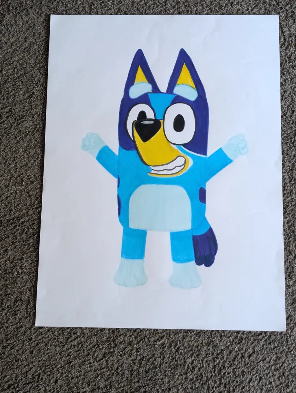 Blue Pup Character