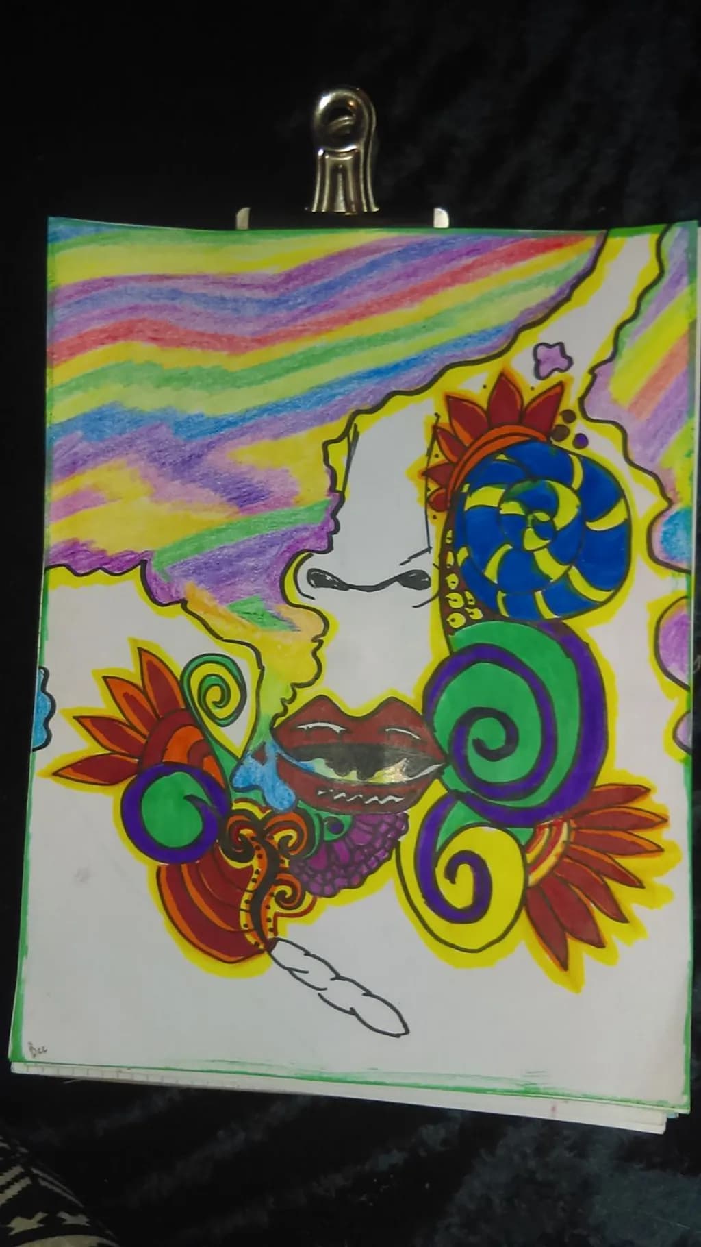 Colorful Spiral Muse