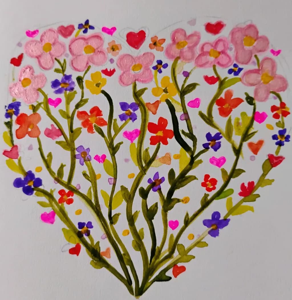 Floral Heartscape