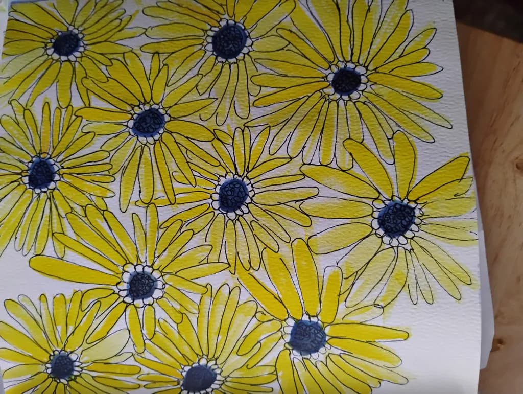 Clustered Daisies