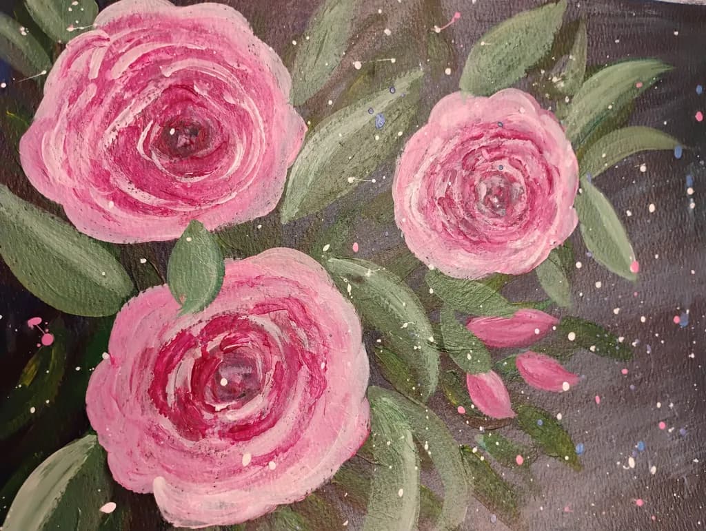Pink Petal Burst