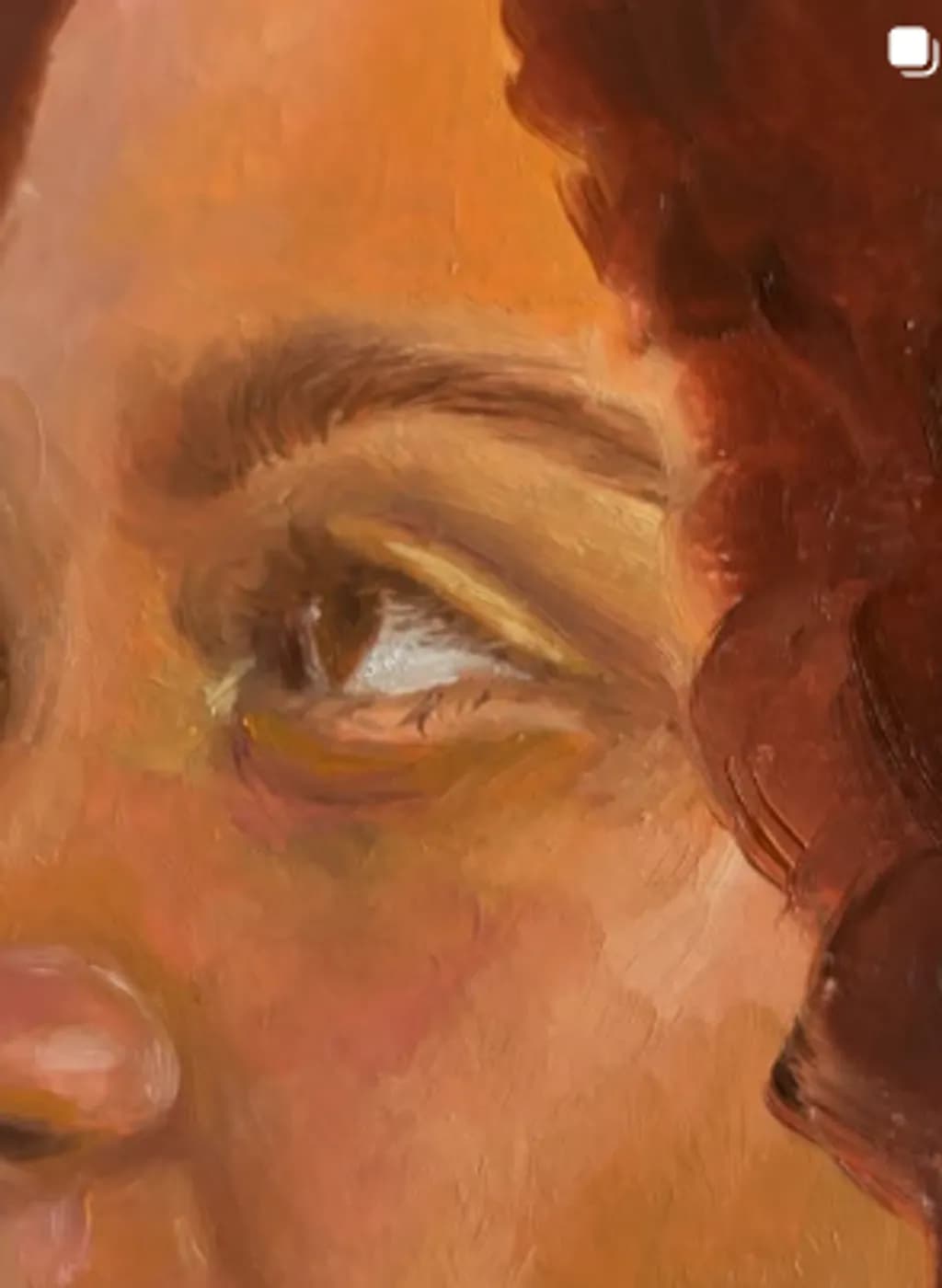 Pensive Gaze