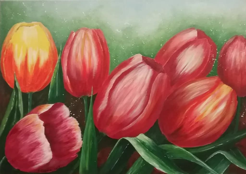 Spring Tulip Glow