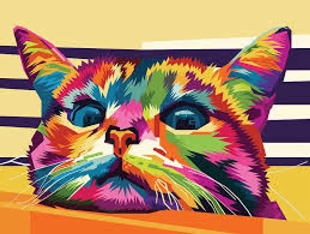 Prismatic Cat Peek