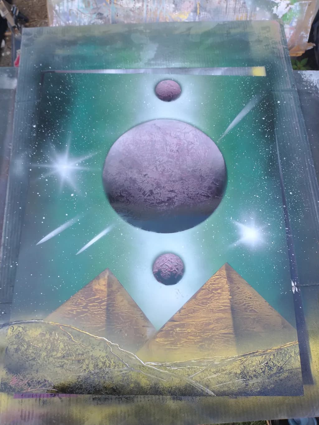Cosmic Pyramids