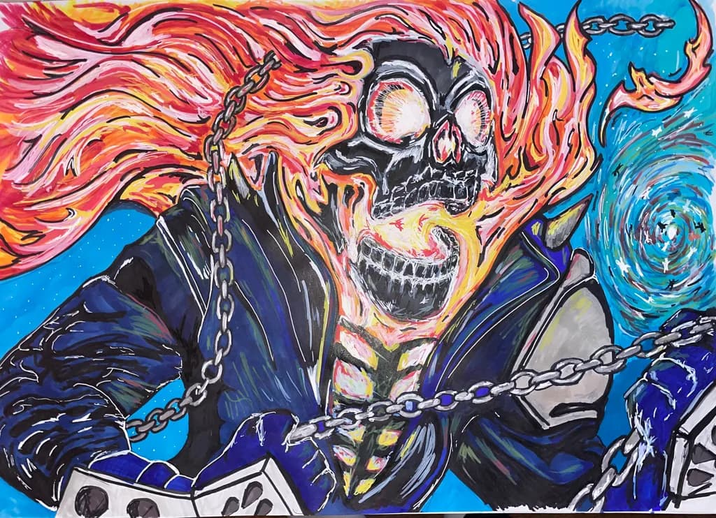 Flaming Rider