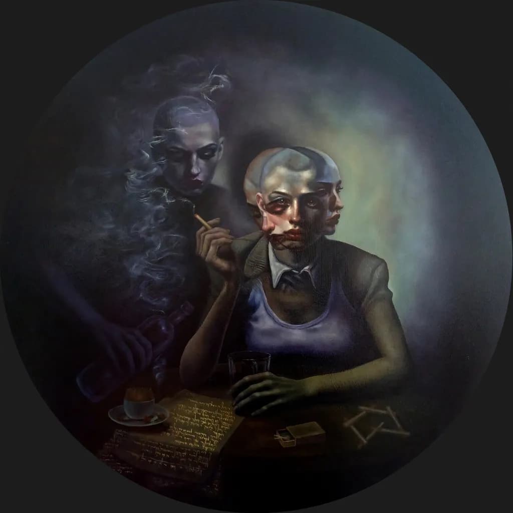 Triptych Smoke