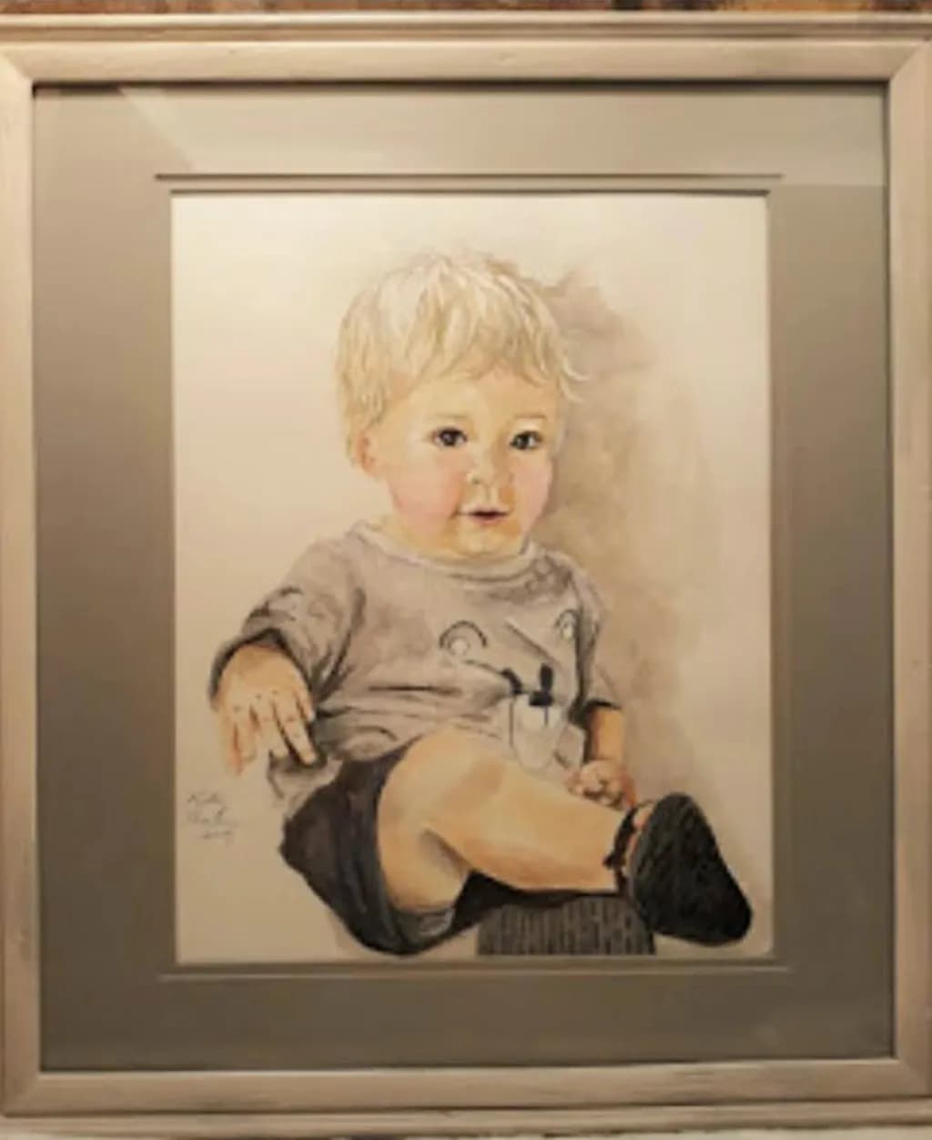 Child's Quiet Moment