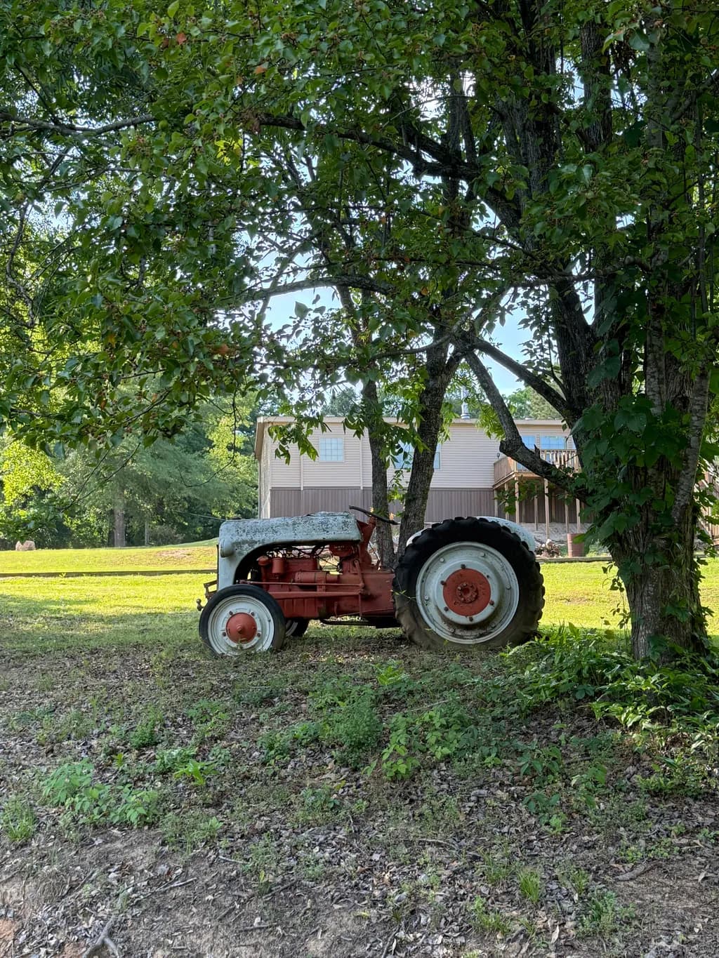 Rustic Farmstead Tractor
