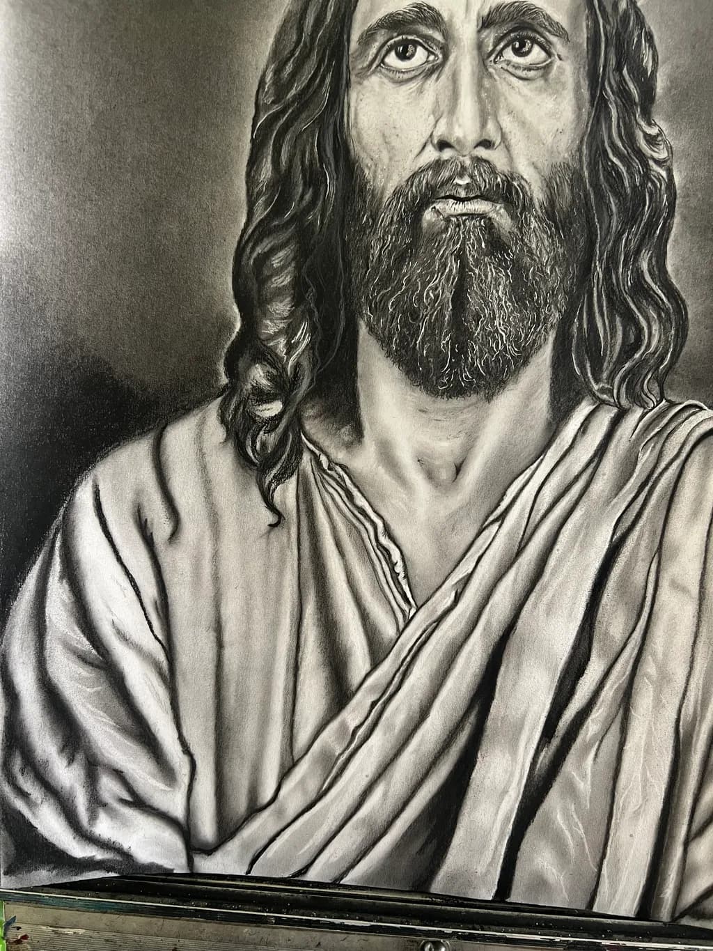 Contemplative Figure