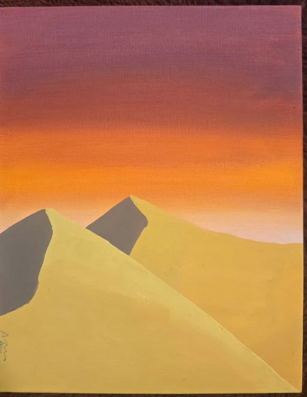 Desert Dunes Twilight