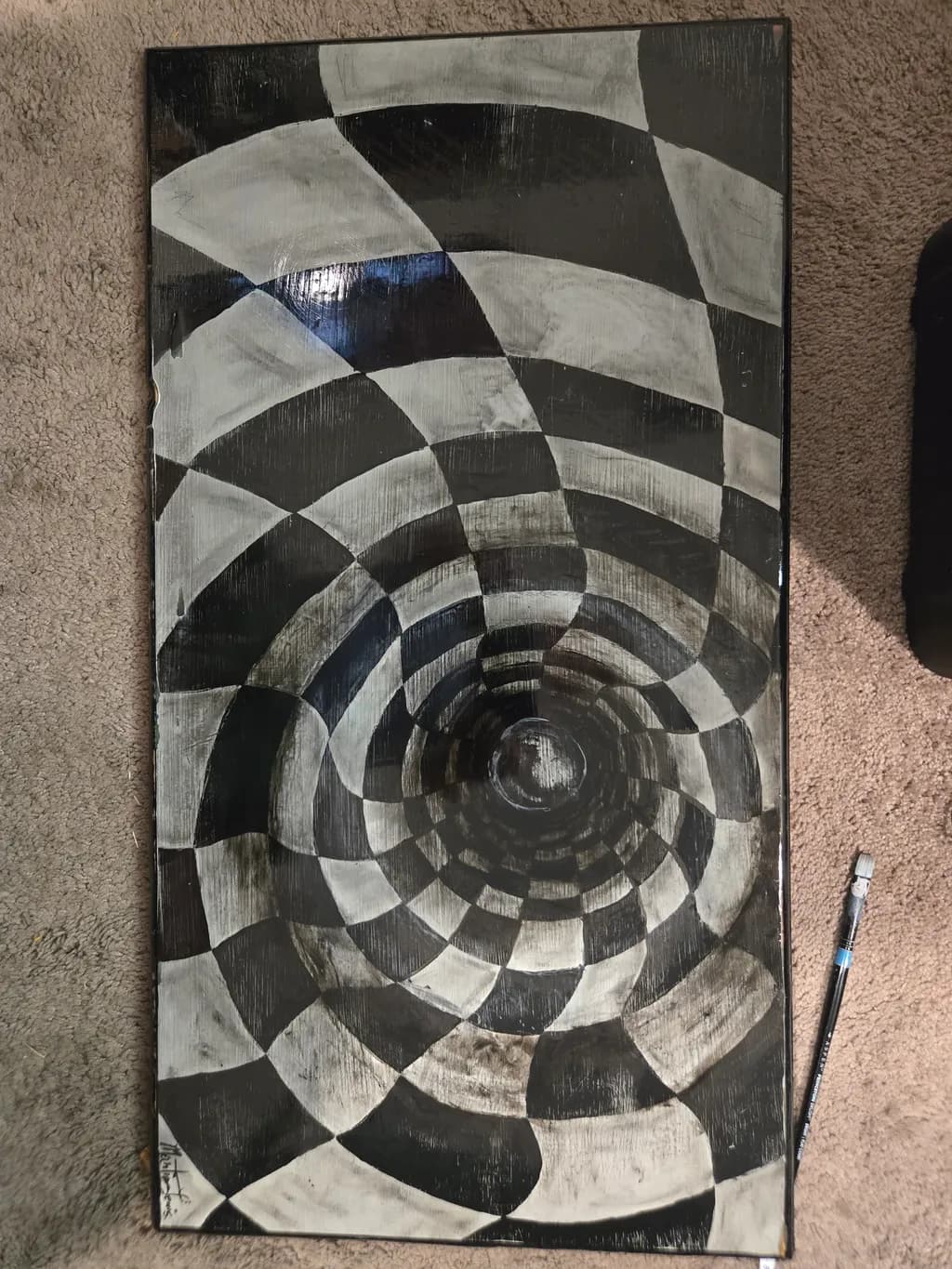 Checkerboard Vortex