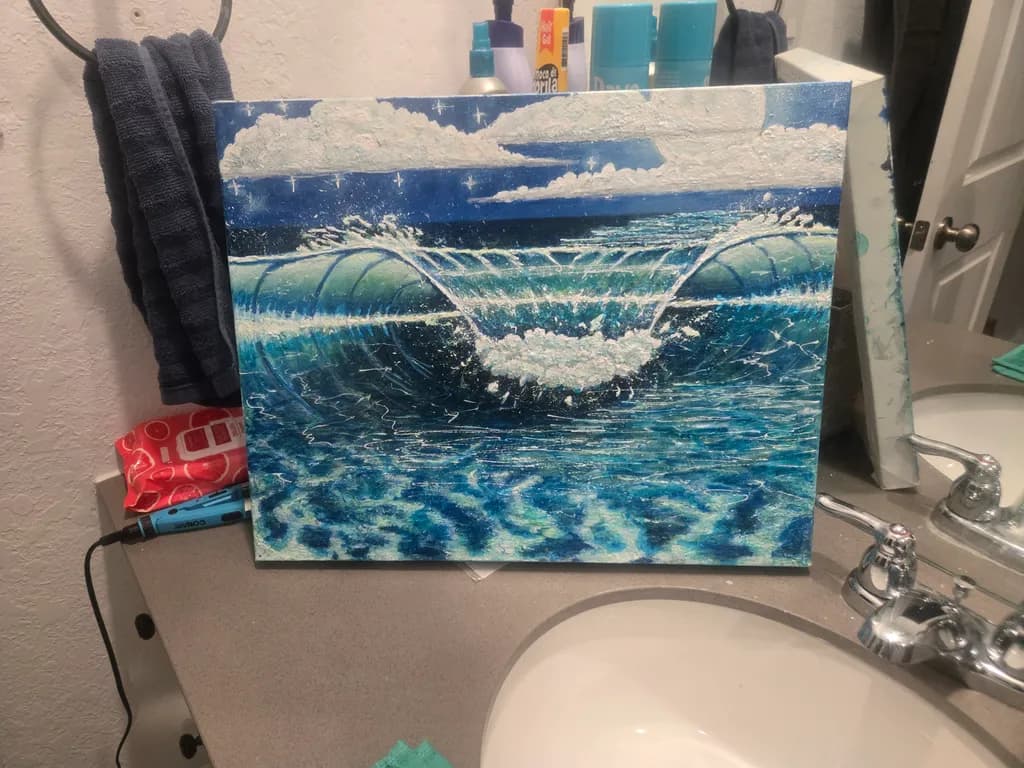 Ocean Wave Splash