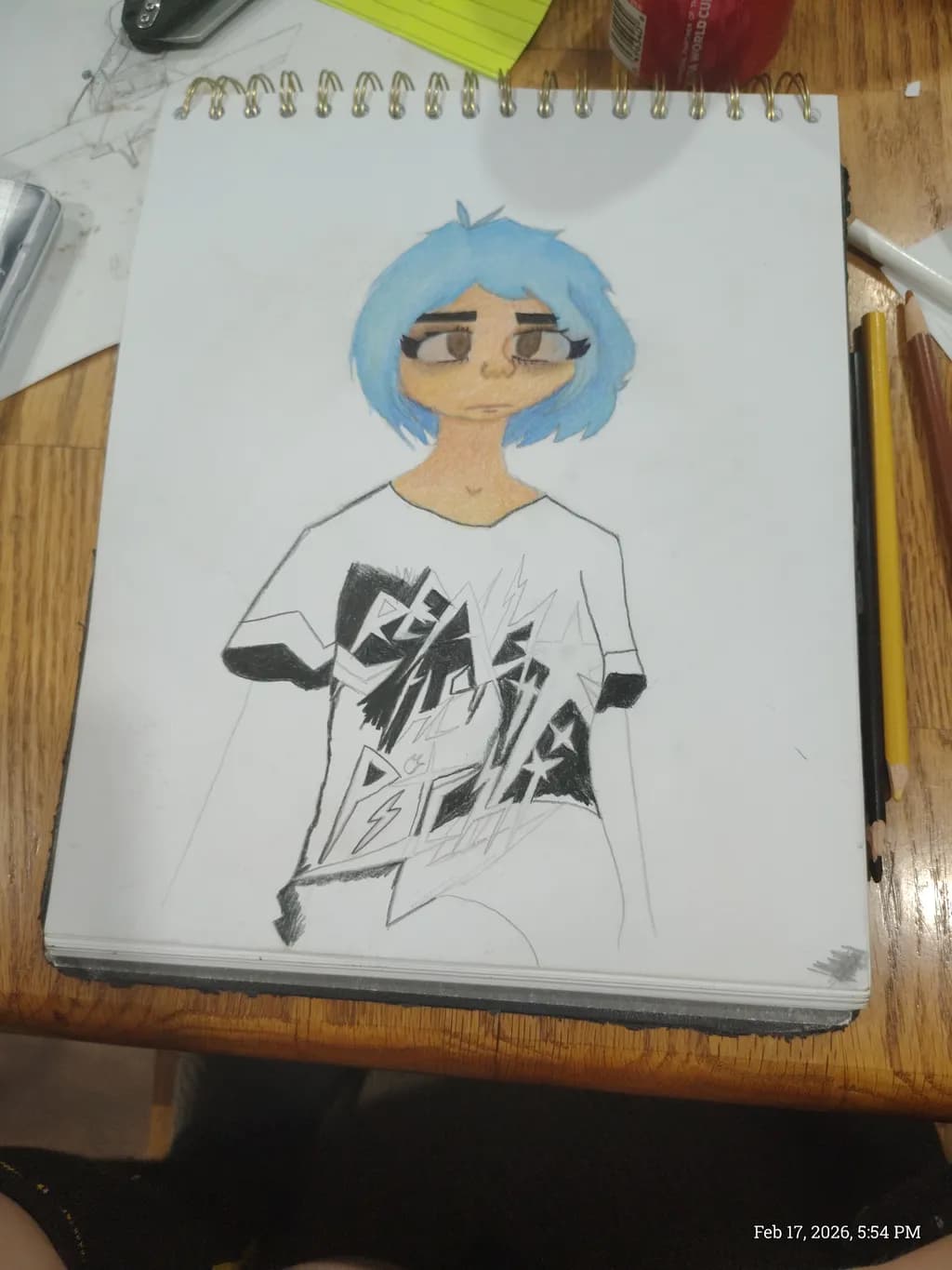 Blue-Haired Rebel