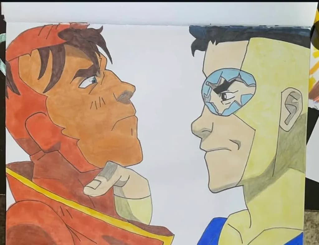 Superhero Standoff