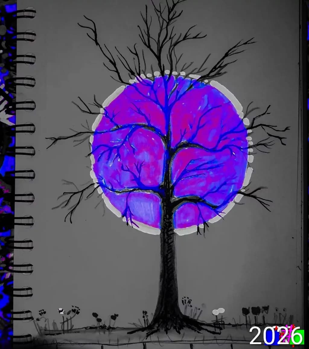 Luminous Eclipse Tree