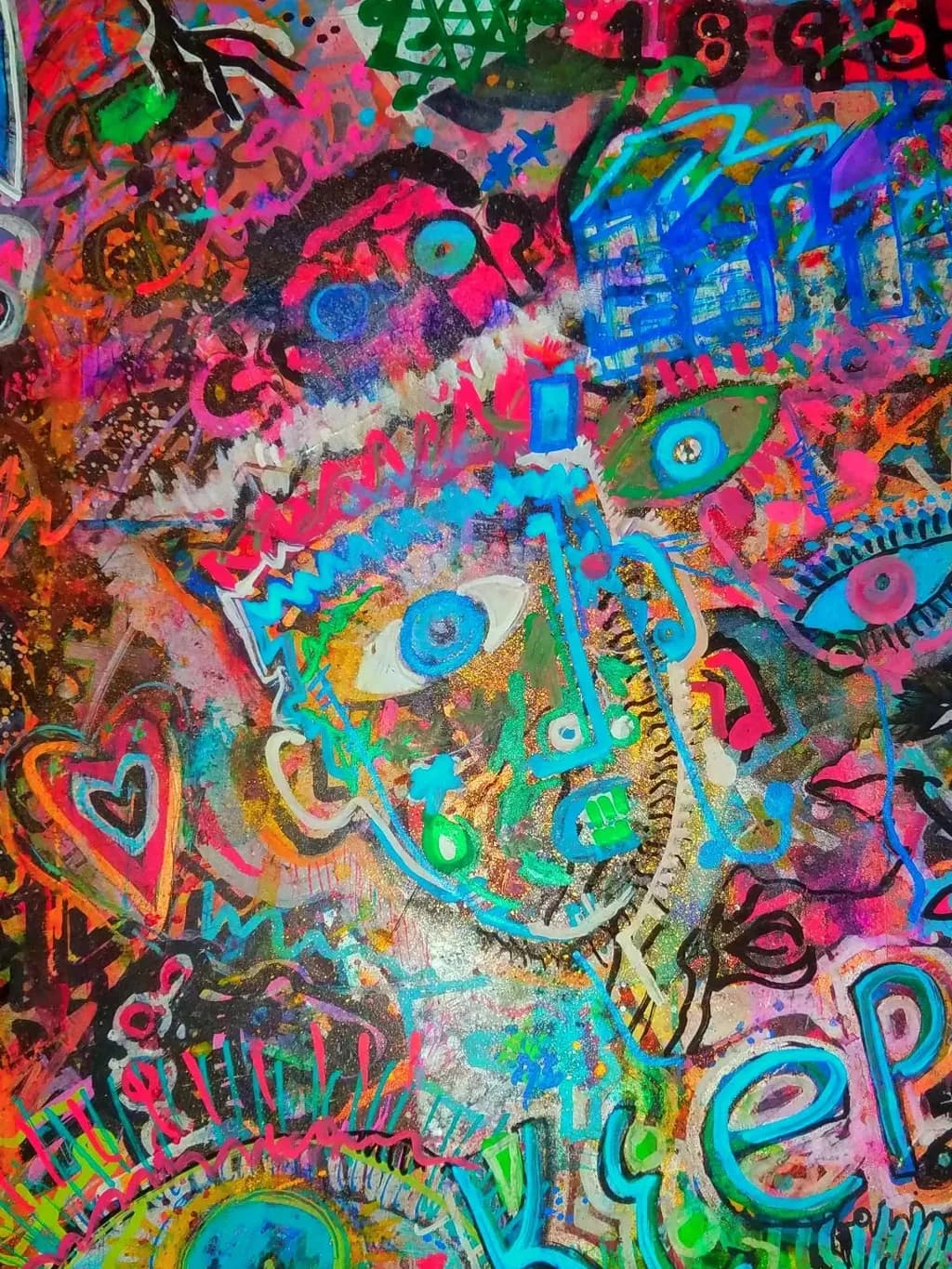 Neon Mosaic