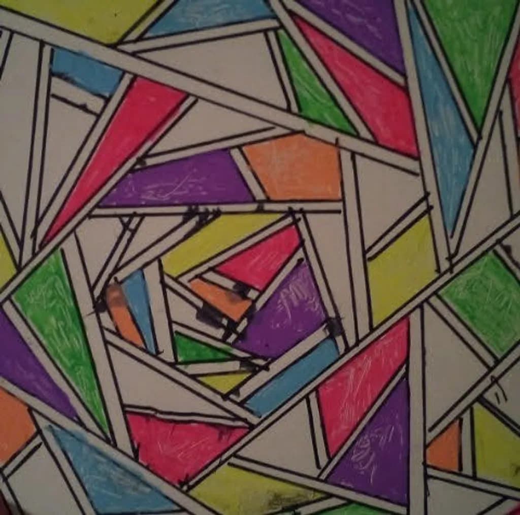 Geometric Color Pattern