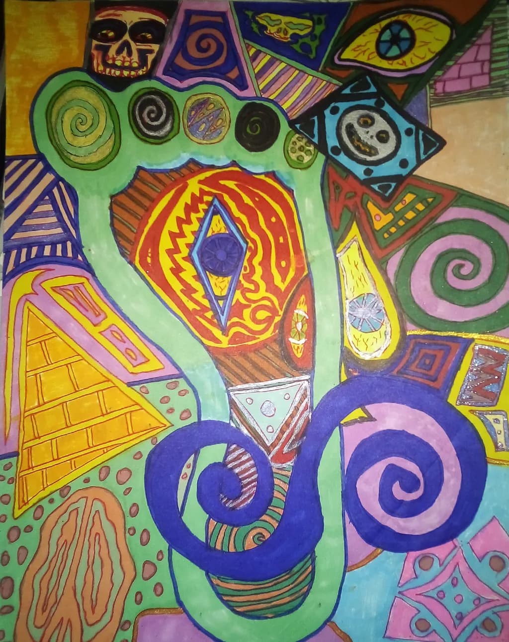 Abstract Spiral Patterns