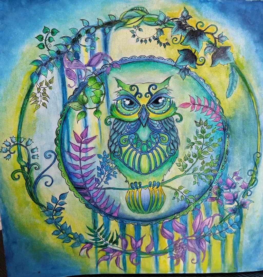 Mystic Circle Owl