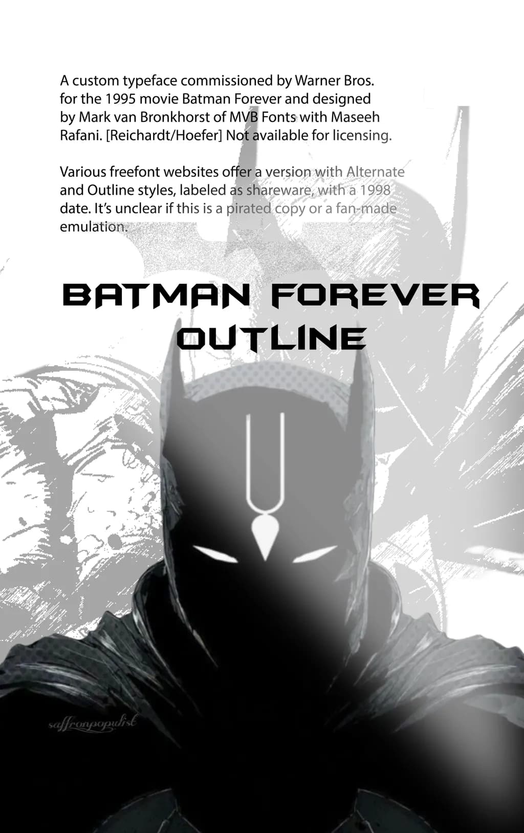 Batman Forever Silhouette