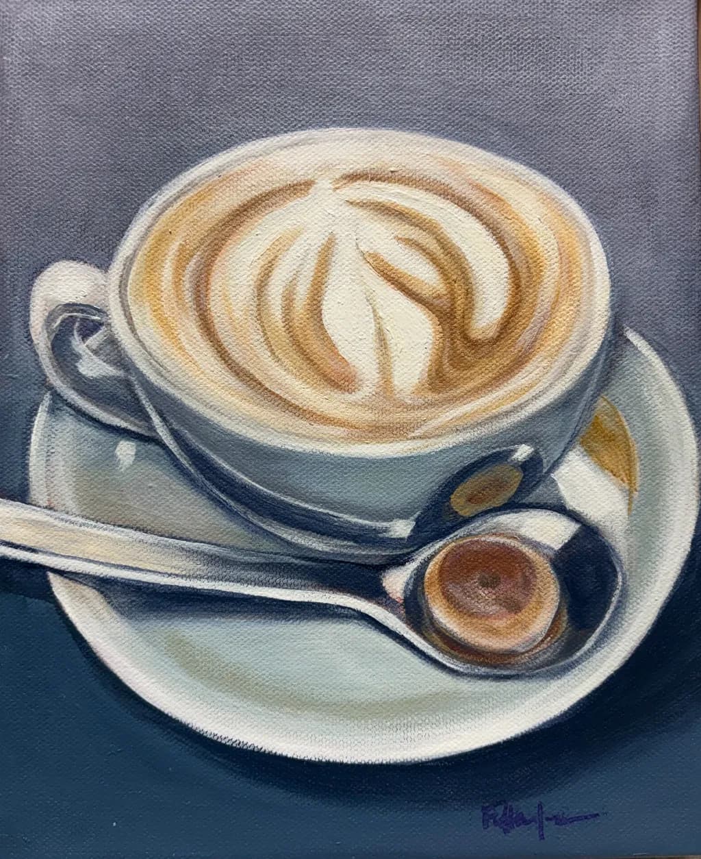 Cup of Coffee with Spoon