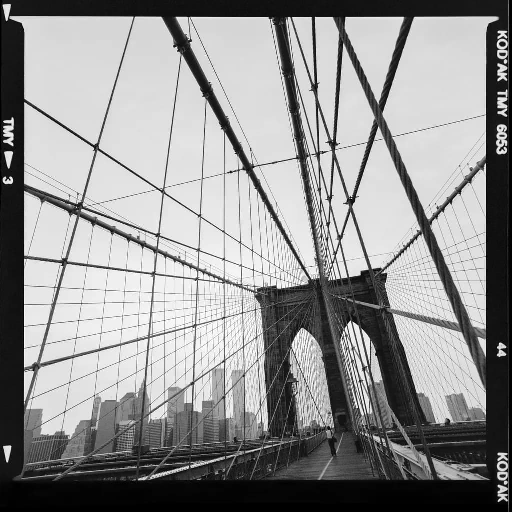 Walking Towards Manhattan