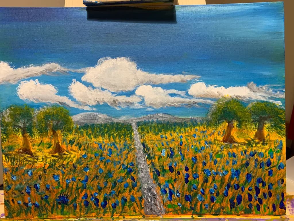 Blue Blossom Pathway