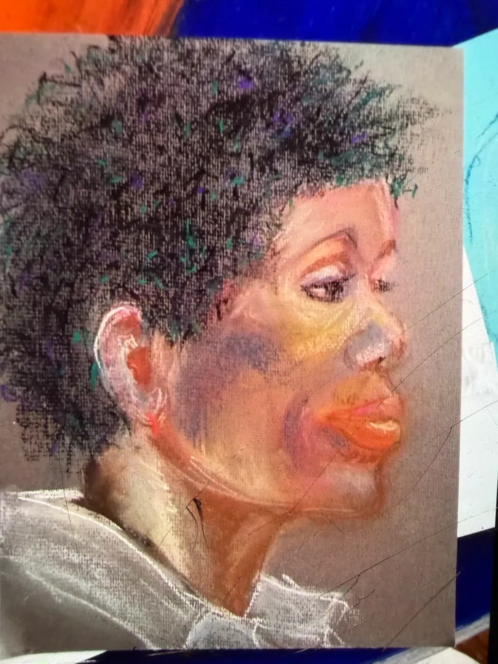 Profile in Pastels