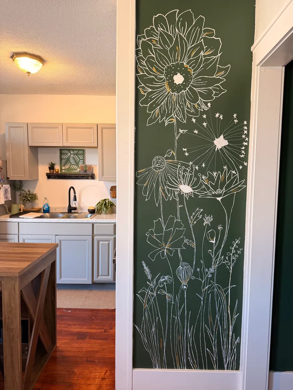 Golden Bloom Mural