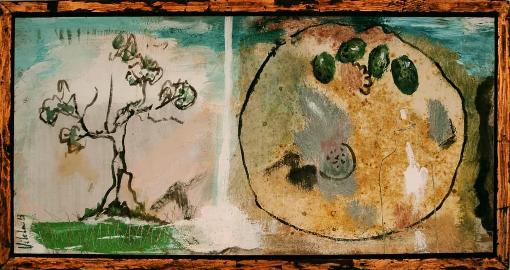 Abstract Tree Circle