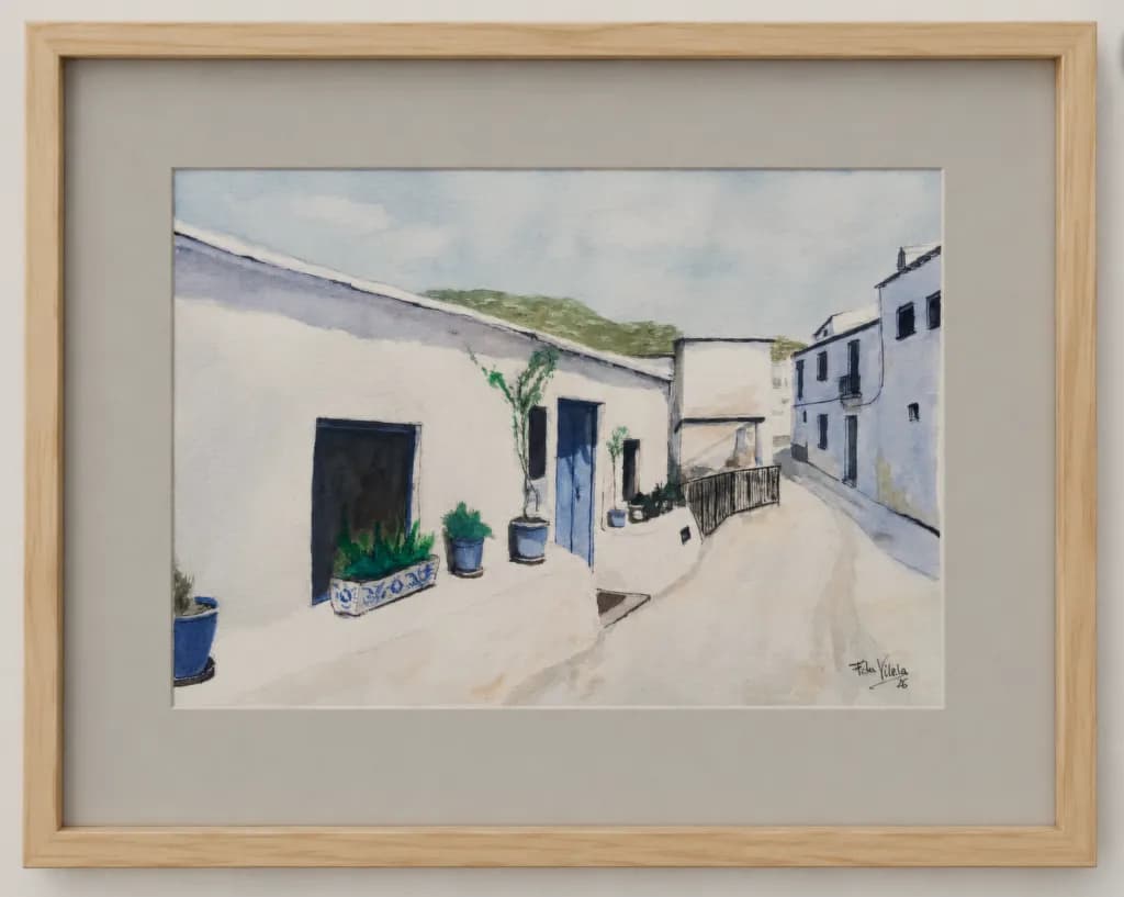 Quiet Village Path