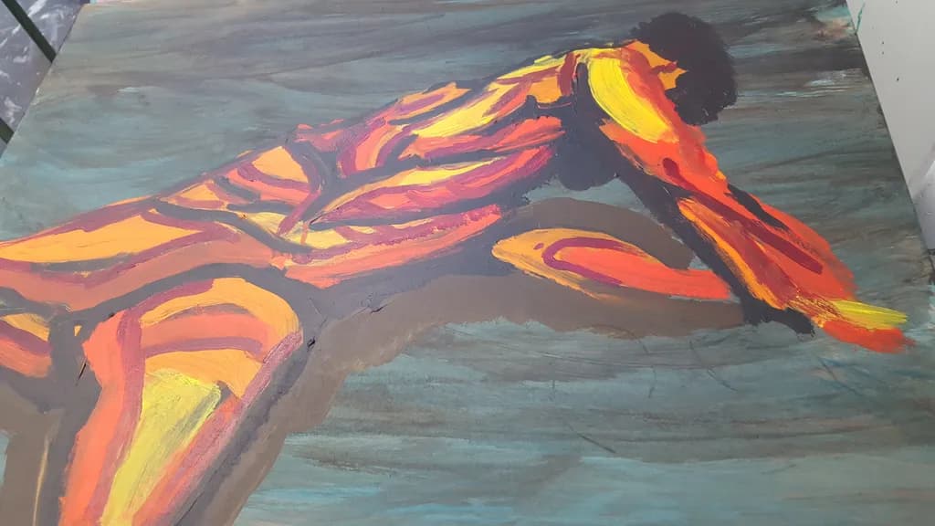 Reclining Flame