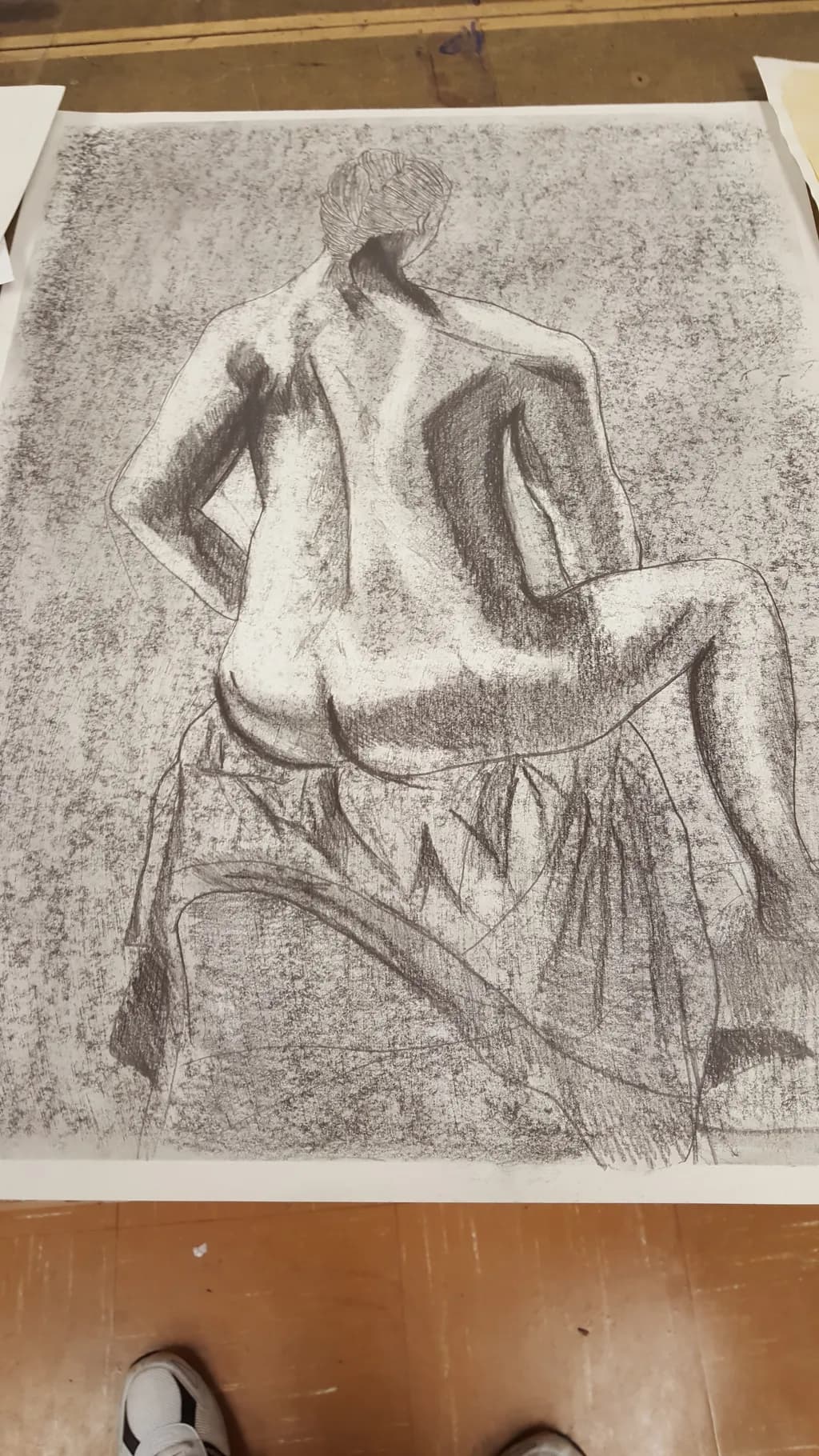 Seated Nude Study