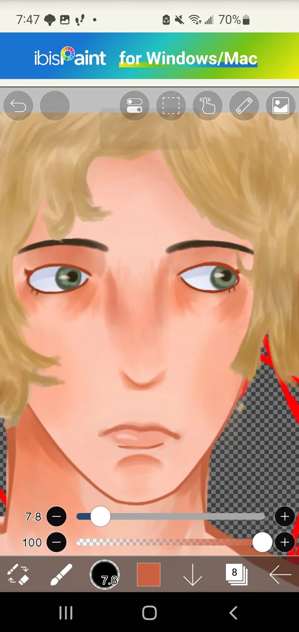 Pensive Gaze