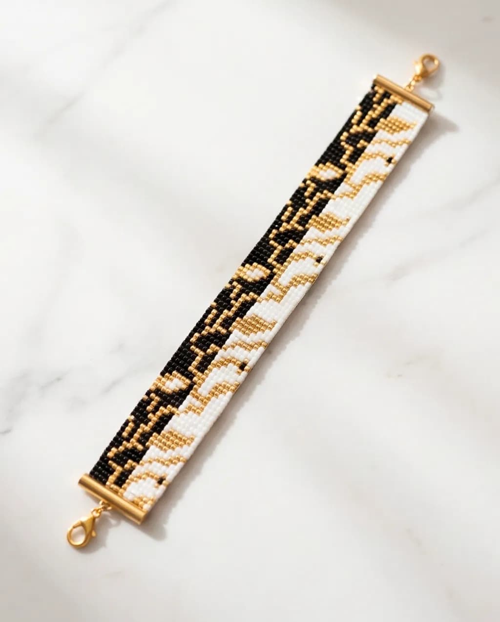 Gold Maze Bracelet
