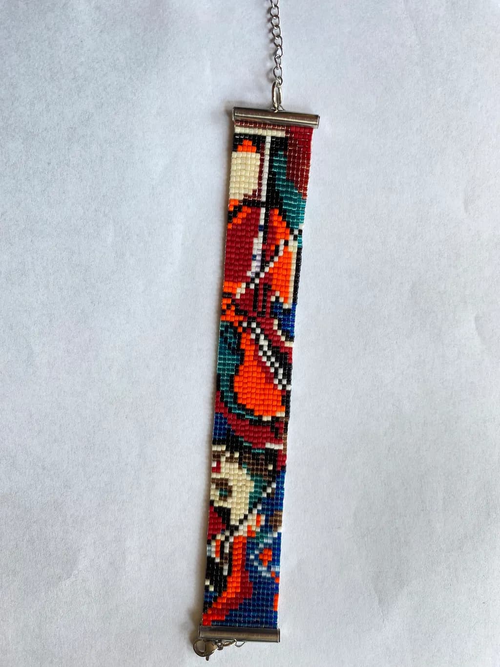 Abstract Mosaic Bracelet