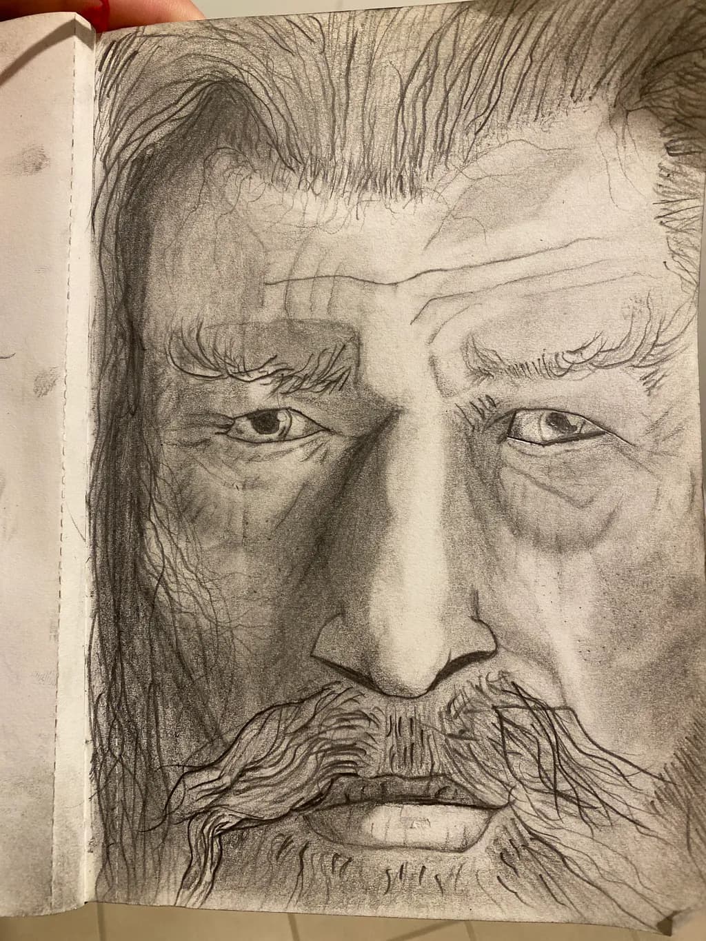 Weathered Gaze
