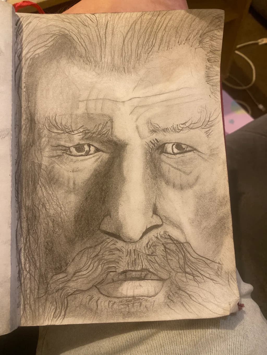 Weathered Gaze
